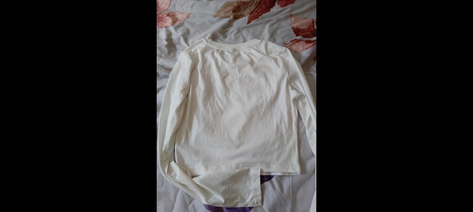 Tee shirt manche longues blanc xs – photo 2